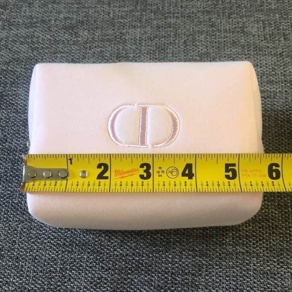 DIOR Beauty Makeup Logo Small Luxury Pouch Gift Light Pink Authentic Barbie - Picture 16 of 16